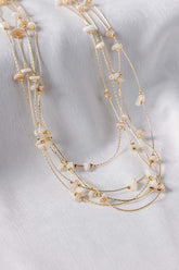 Multi layer Beaded Necklace IFA-NL-011