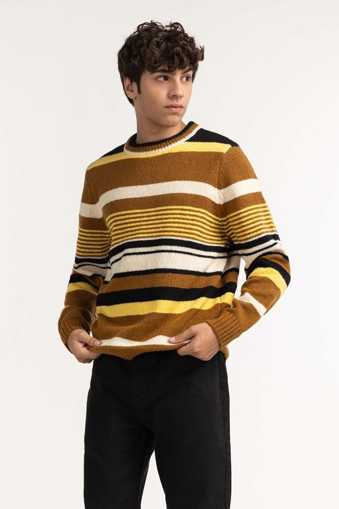 Multi striped Fashion Sweater MN-SWT-WS23-031