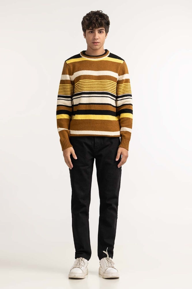 Multi striped Fashion Sweater MN-SWT-WS23-031