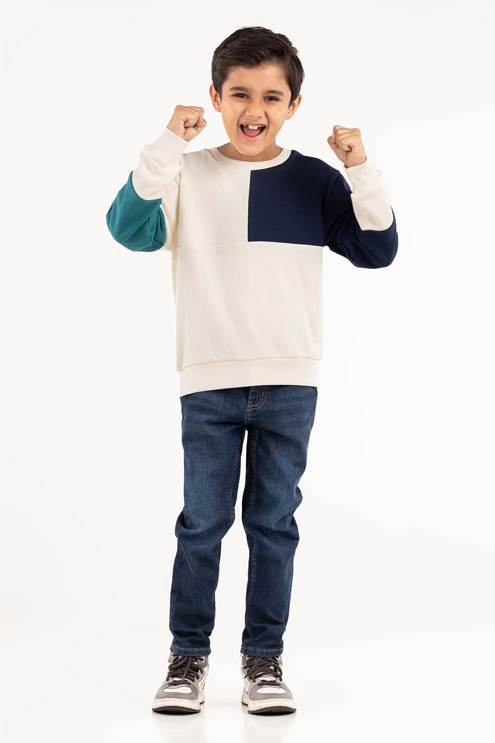 Junior Boy Multi Sweatshirt 224-312-006