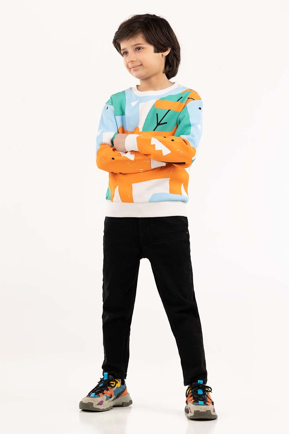 Toddler Boy Multi Sweatshirt 224-512-002