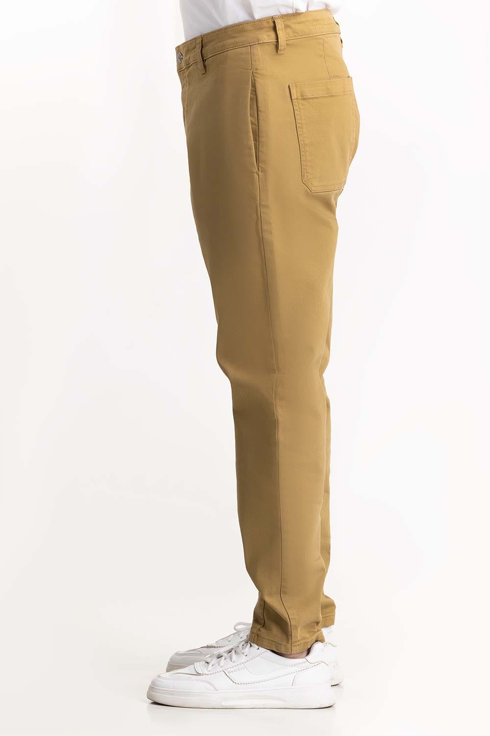 Mustard Slim Fit Trouser 224-120 -312