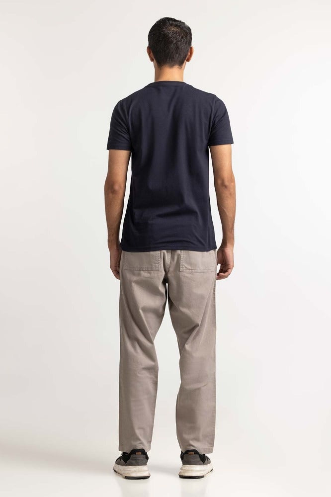 Navy Blue Basic Tee TS-CNSJ24-029