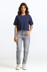 Navy Blue Basic Top WM-KTP-SS24-018