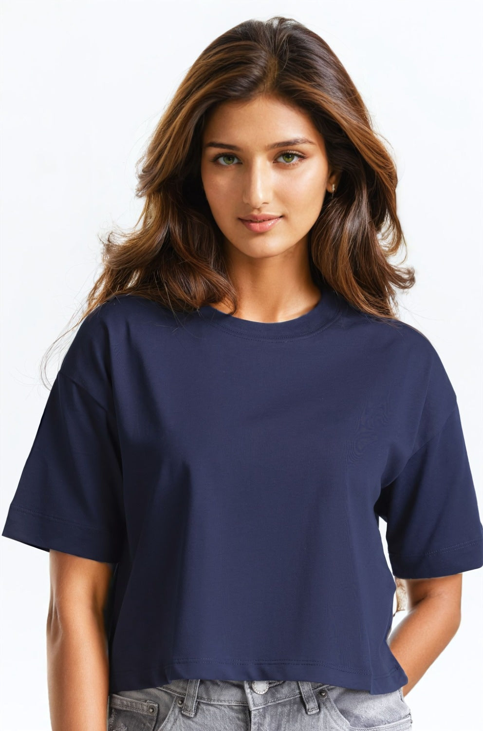 Navy Blue Basic Top WM-KTP-SS24-018
