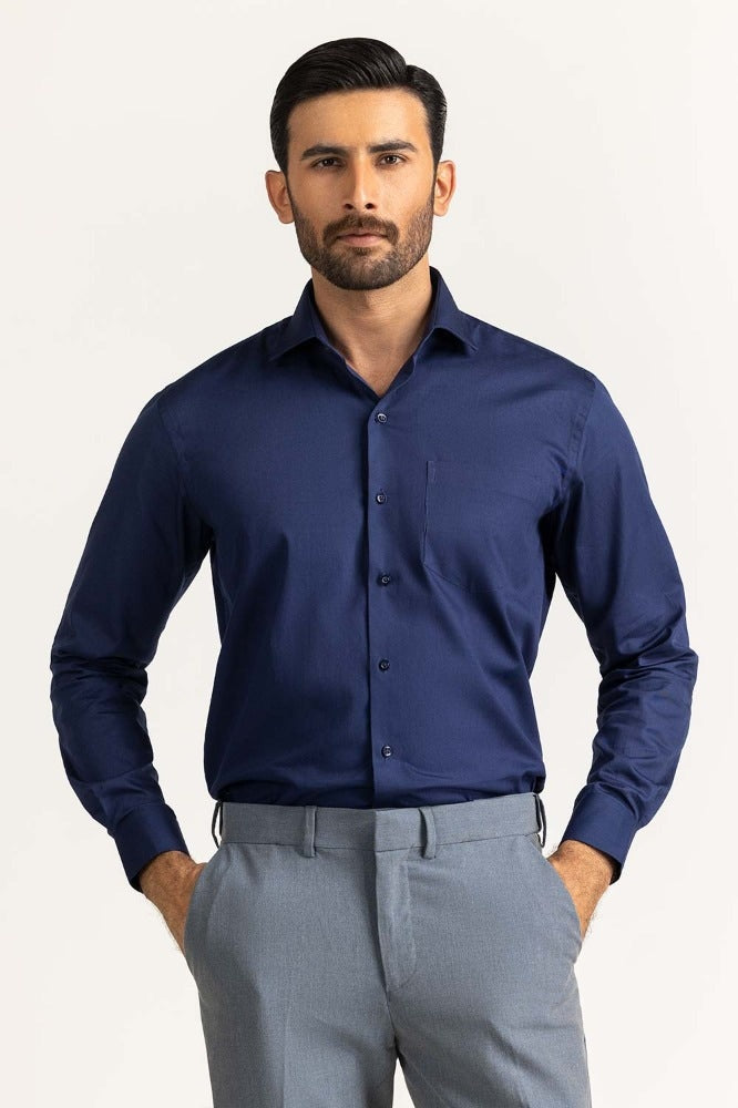 Navy Formal Shirt MN-FS-PD23-020