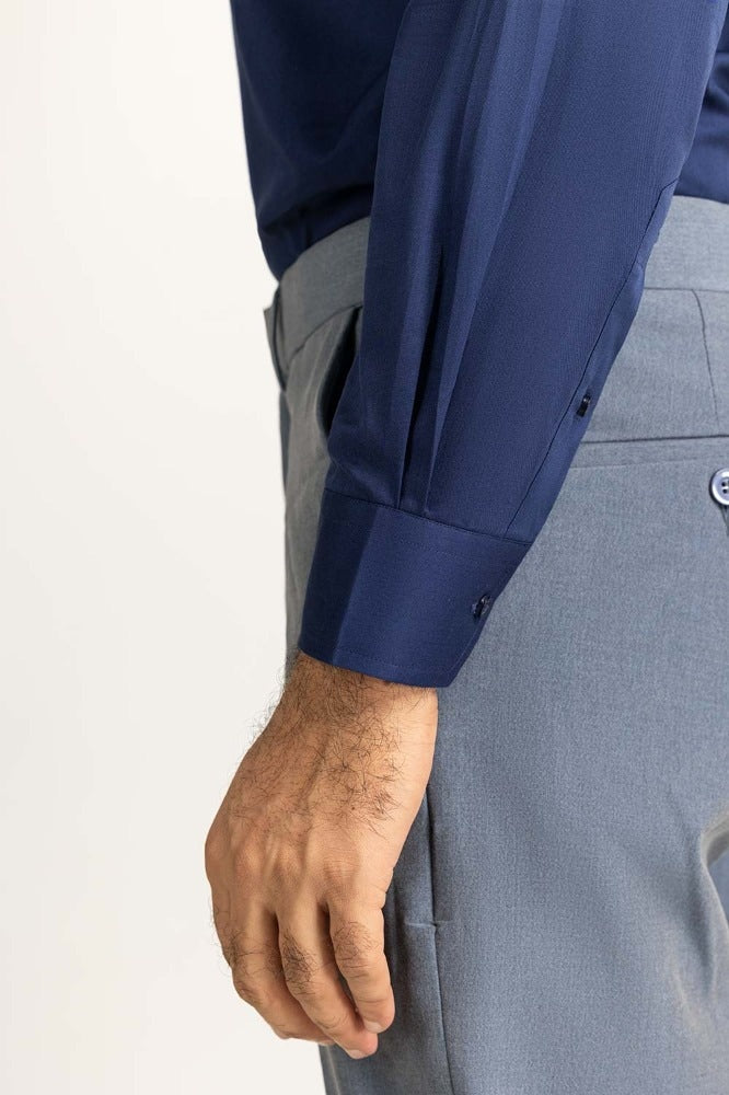 Navy Formal Shirt MN-FS-PD23-020