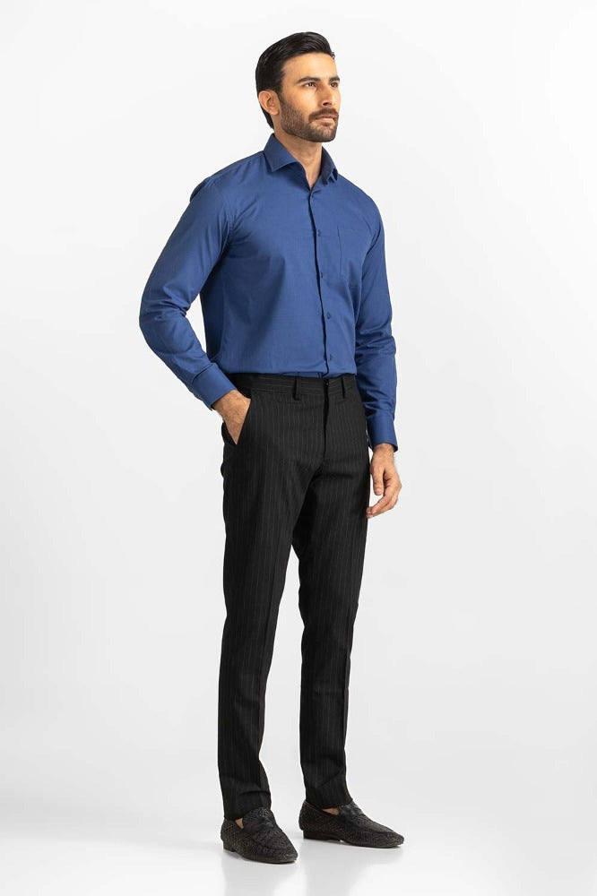 Navy Blue Formal Shirt MN-FS-PD24-008