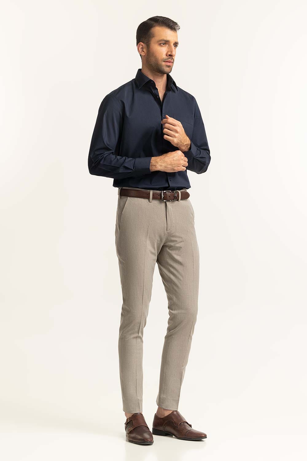 Navy Blue Formal Shirt MN-FS-PD24-037
