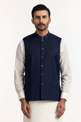 Navy Blue Styling WaistCoat WC-PD24-003