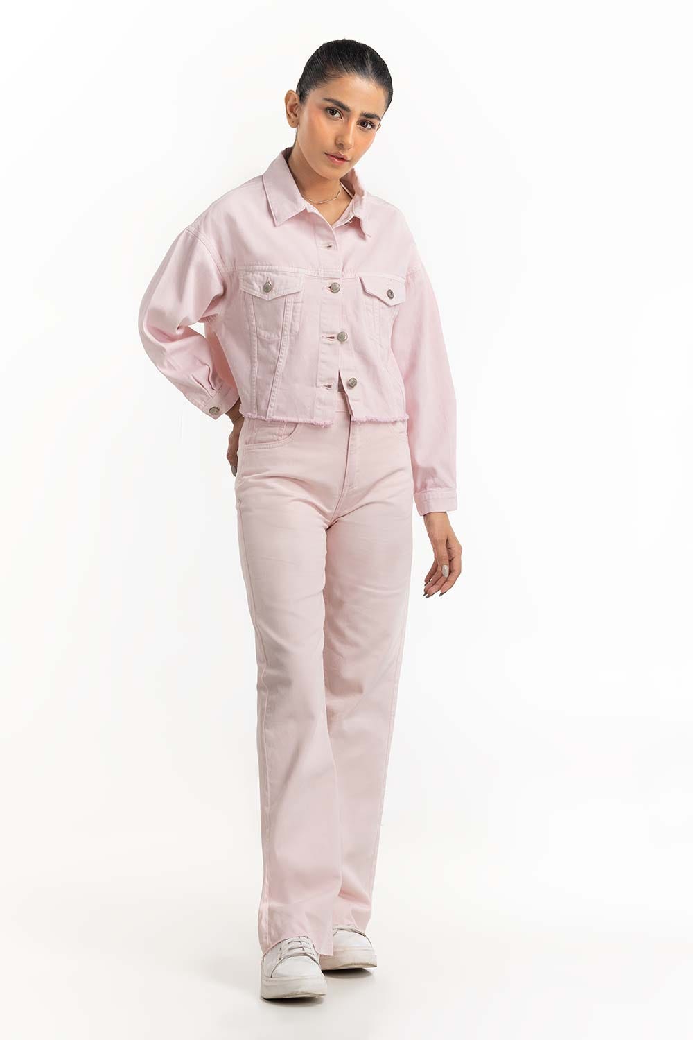 Pink Non-Denim Pant 224-210-101