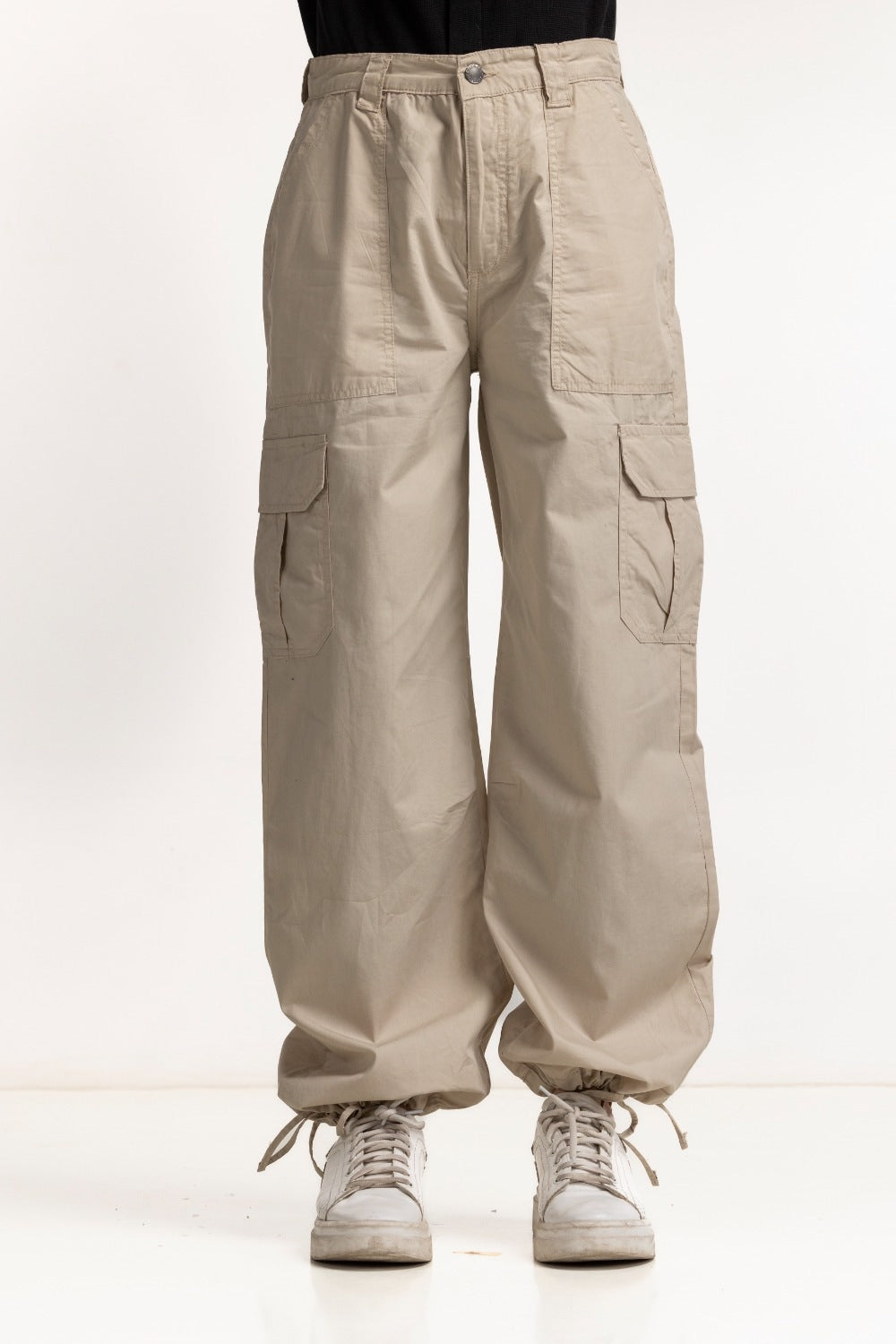 Non Denim Trouser With Pocket Details WM-NDJ-SS24-004