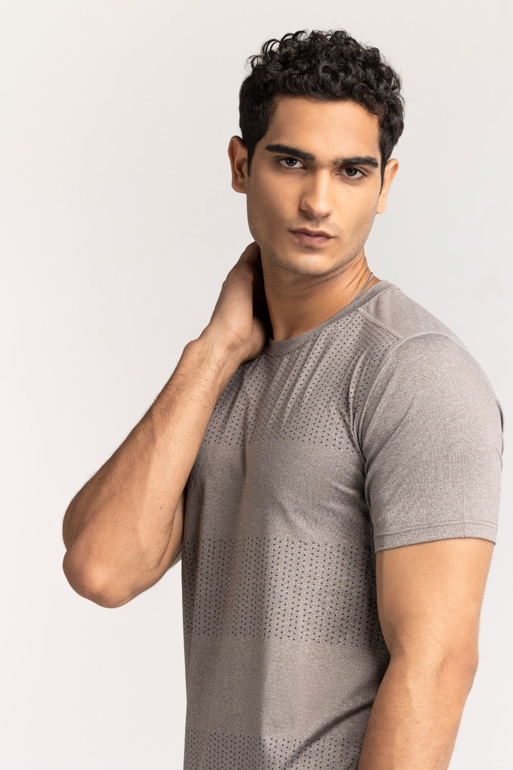 Oatmeal Textured Tee AW-TS24-008