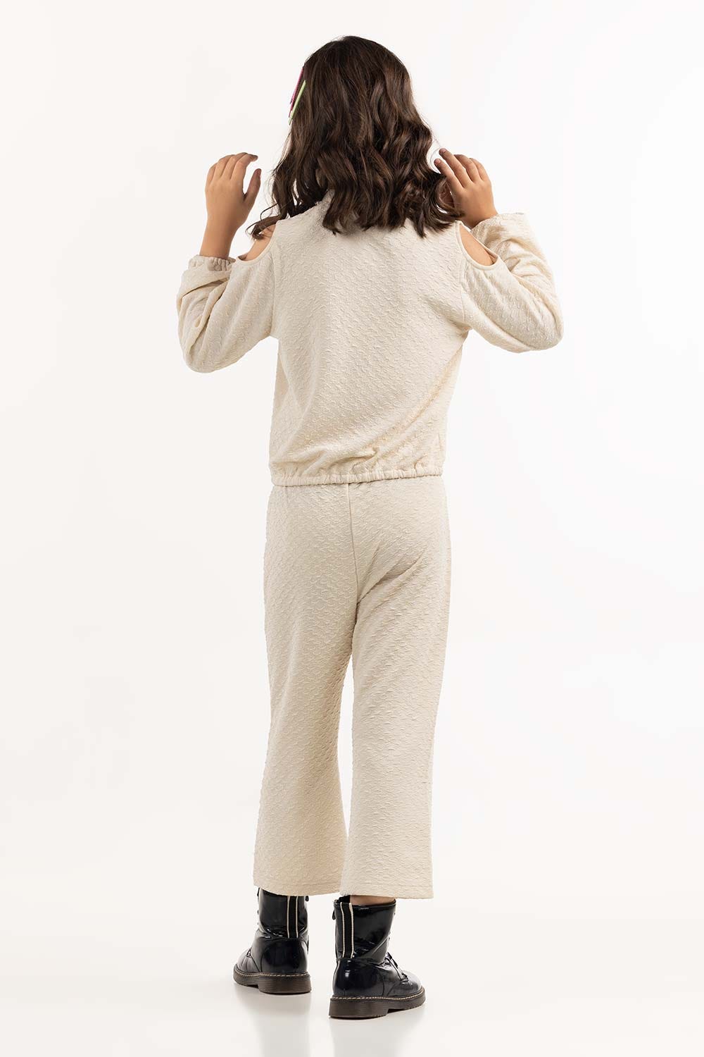 Girls Off-White Trouser 224-413-037 B
