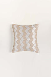 Ogee Silk Embroidered Cushion Cover