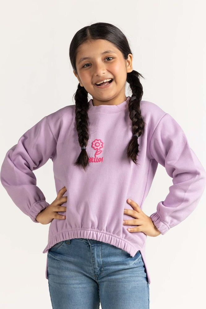 Orchid Printed Sweatshirt 224-412-004