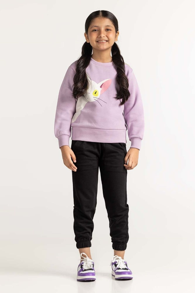 Orchid Printed Sweatshirt 224-412-010