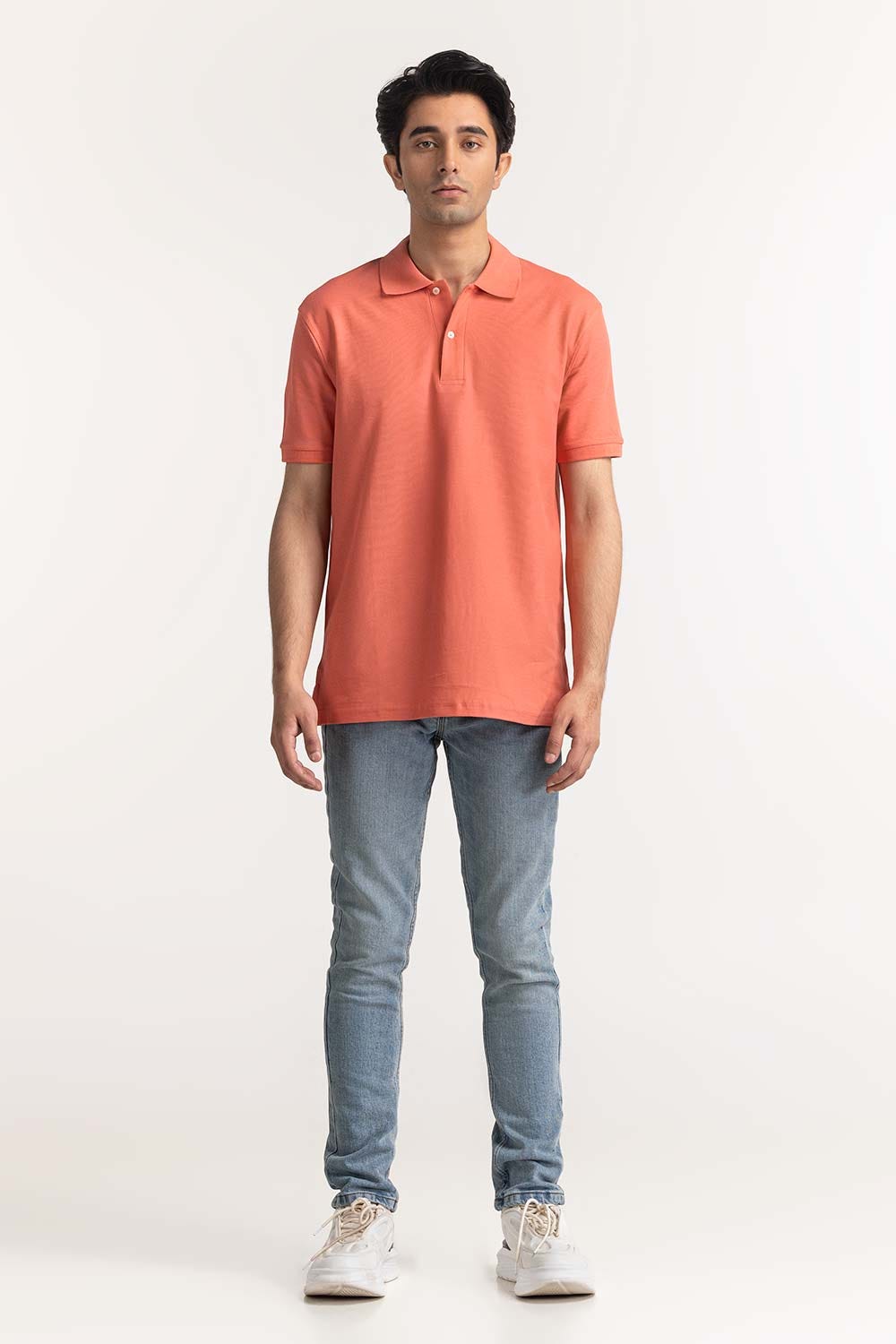 Outrageous Orange Signature Polo PS-SIGPK24-008