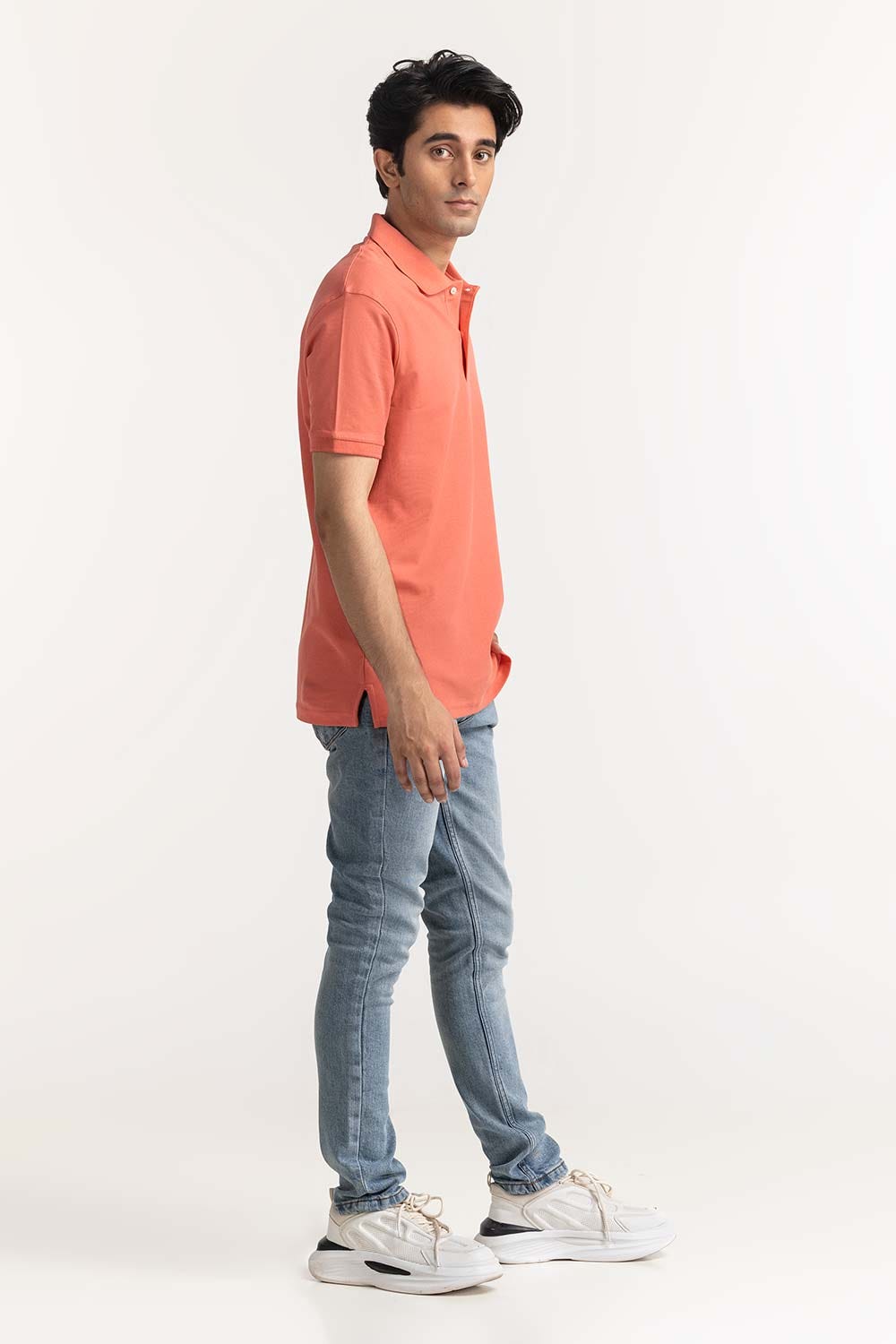 Outrageous Orange Signature Polo PS-SIGPK24-008