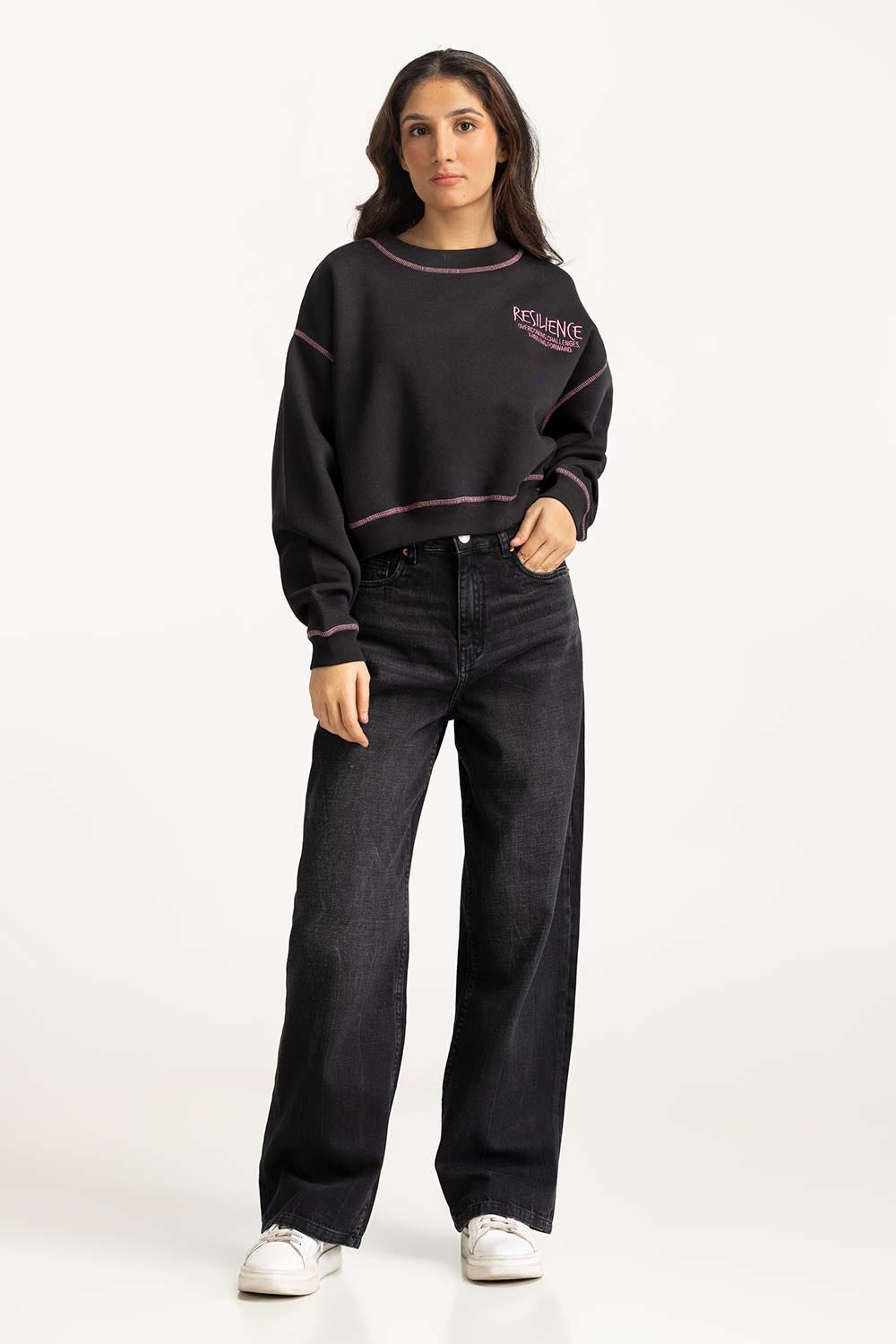 Oversized Sweatshirt WM-SWS-WS24-014