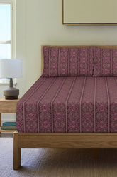 Paisley Fusion T-150 Fitted Sheet Set