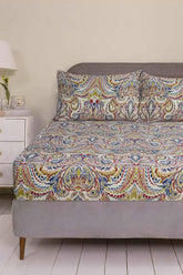 Paisley Jersey Fitted Sheet