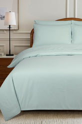 MFDD-Pale Blue Dyed Quilt Cover Set