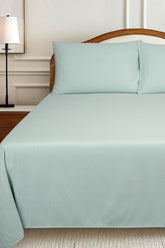MFDD-Pale Blue Dyed Bed Sheet Set