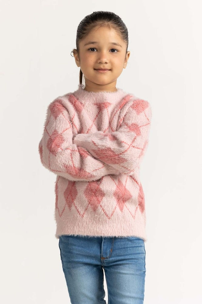 Peach Basic Sweater TG-SWT-WS23-019