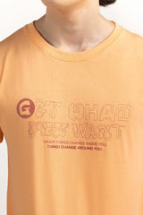 Peach Graphic Tee TS-CNSJ23-130 Peach Graphic Tee TS-CNSJ23-130