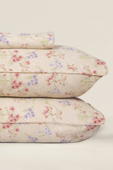 Peachy Flora T-200 Bed Sheet Set