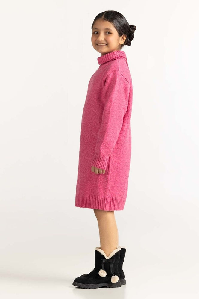 Pink Basic Sweater JG-SWT-WS23-025