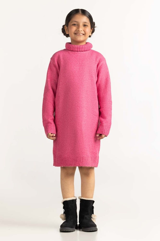 Pink Basic Sweater JG-SWT-WS23-025