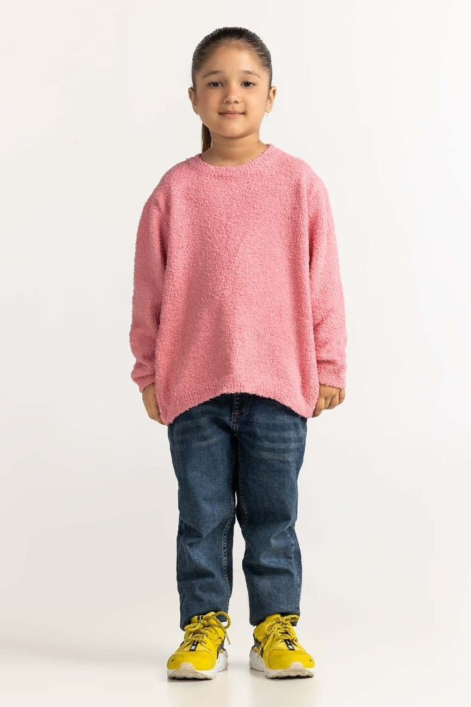 Pink Basic Sweater TG-SWT-WS23-008