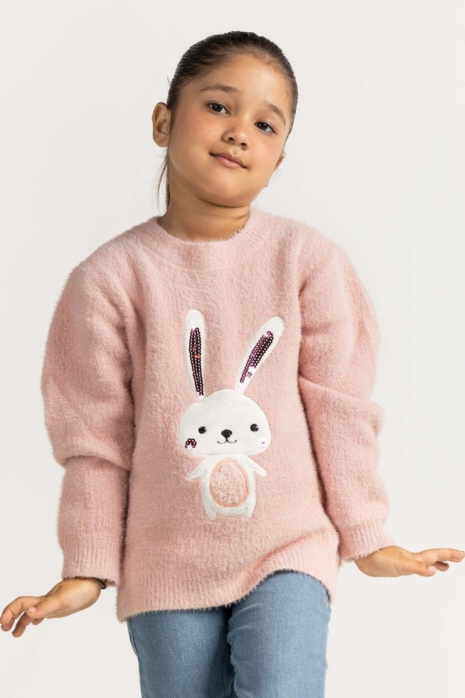 Pink Basic Sweater TG-SWT-WS23-013