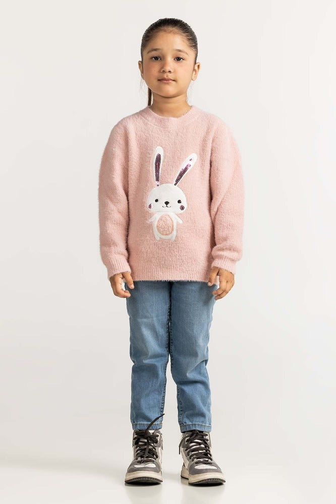 Pink Basic Sweater TG-SWT-WS23-013