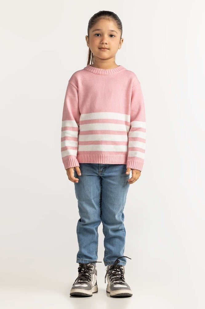 Pink Basic Sweater TG-SWT-WS23-018
