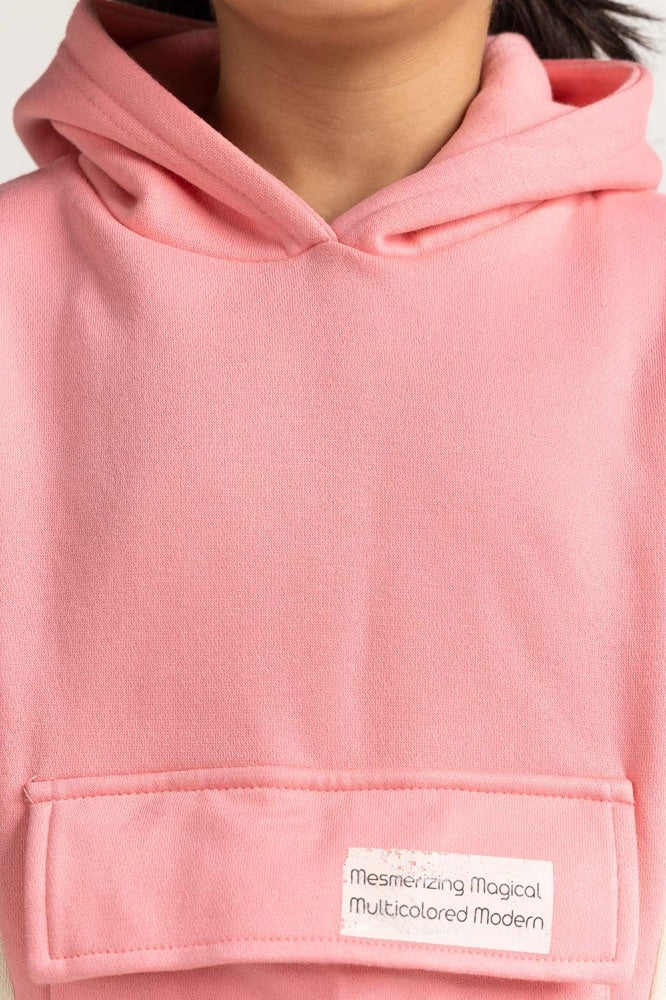 Pink Basic Sweatshirt 224-412-056