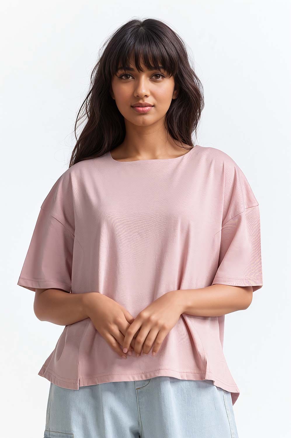 Pink Basic Top WM-KTP-SS24-011