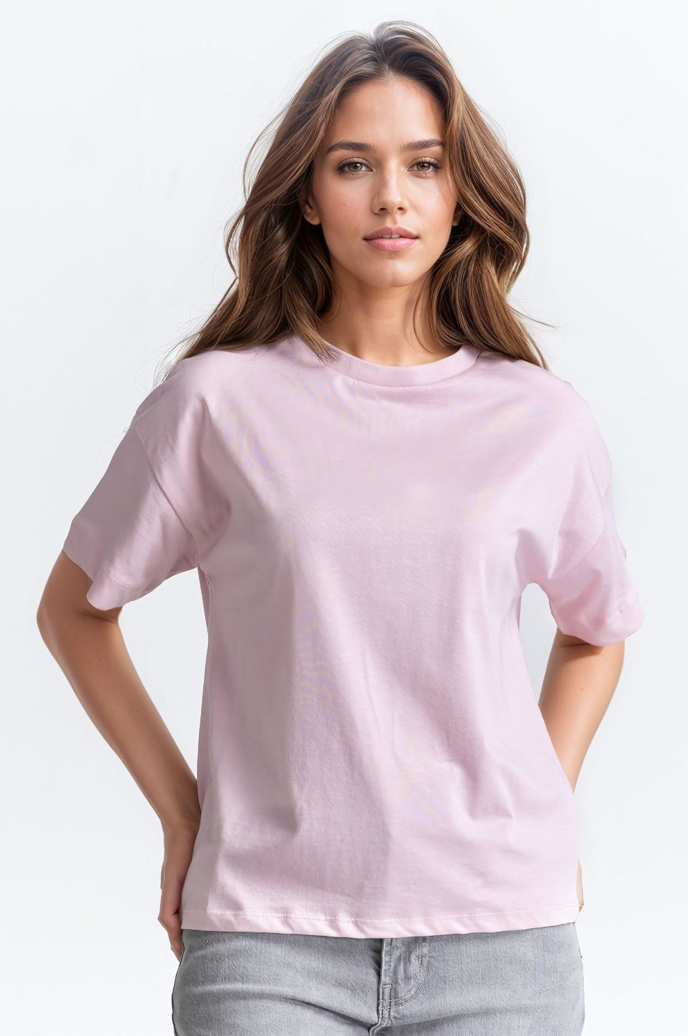Pink Basic Top WM-KTP-SS24-035