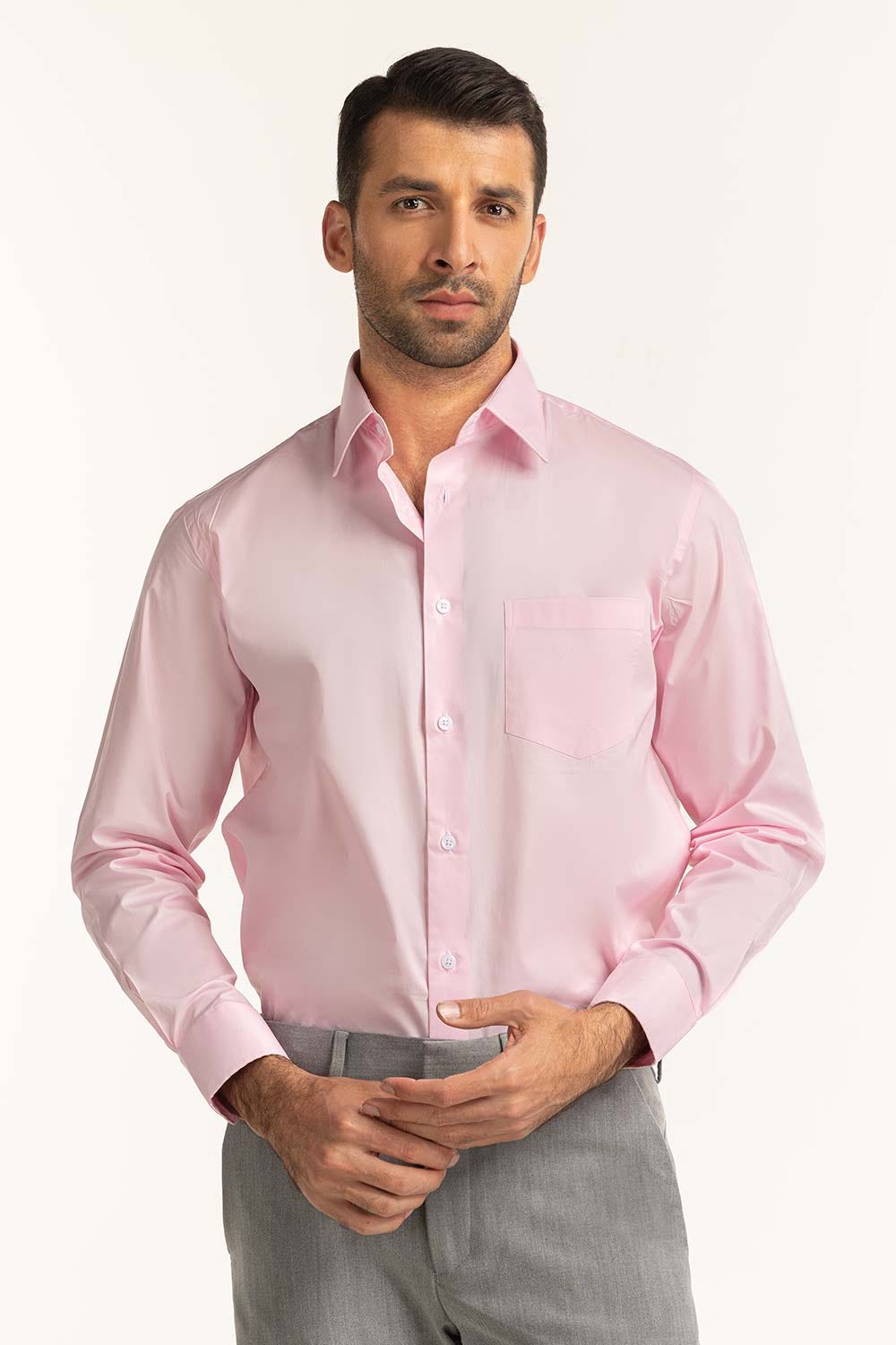 Pink Formal Shirt MN-FS-PD24-013