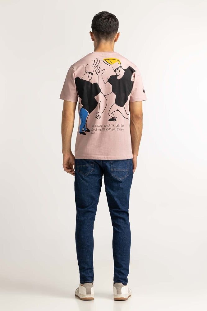Pink Graphic Tee MN-TS-GP-S24-908