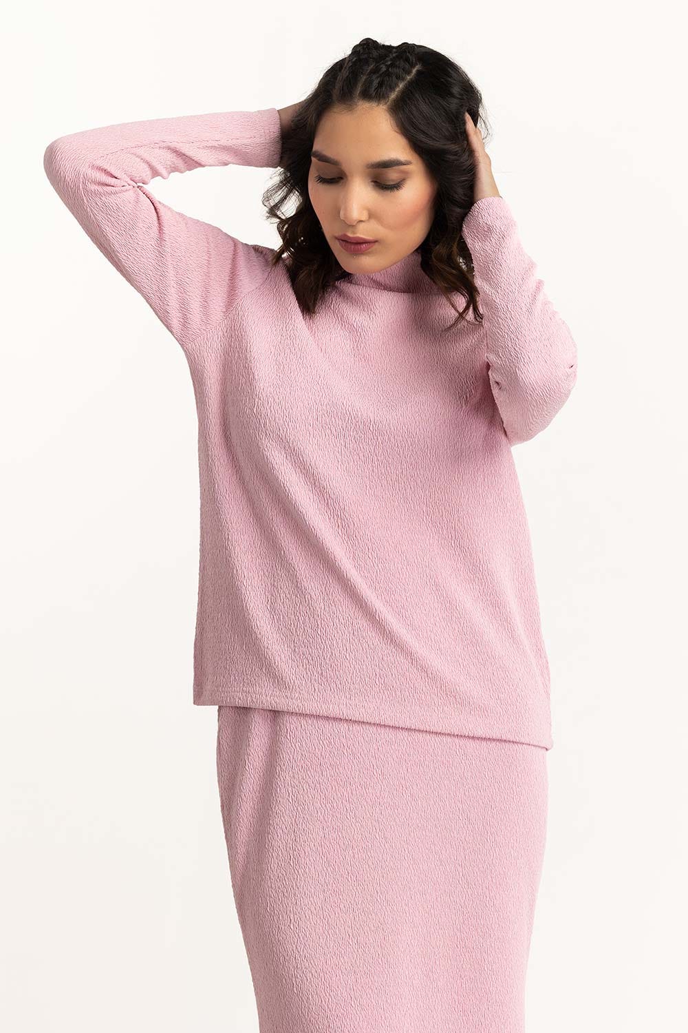 Pink Textured Bottom 224-216-308 B