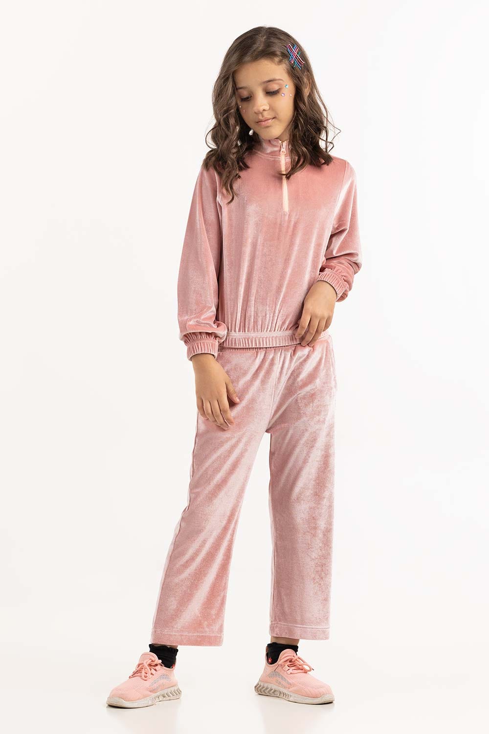 Girls Pink Top 224-413-041 T