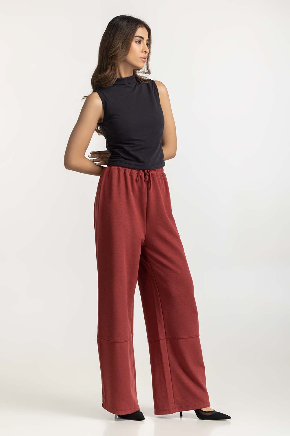 Plain Knit Sleeveless Top WM-KTP-WS24-023