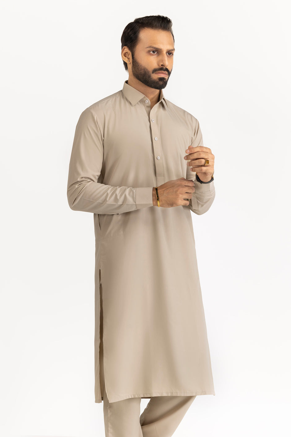 Platinum Latha Unstitched Fabric Cotton-LF