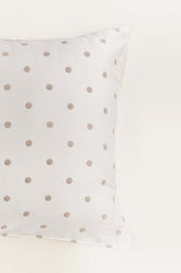 Polka Dots T-200 Euro Sham Cushion Cover