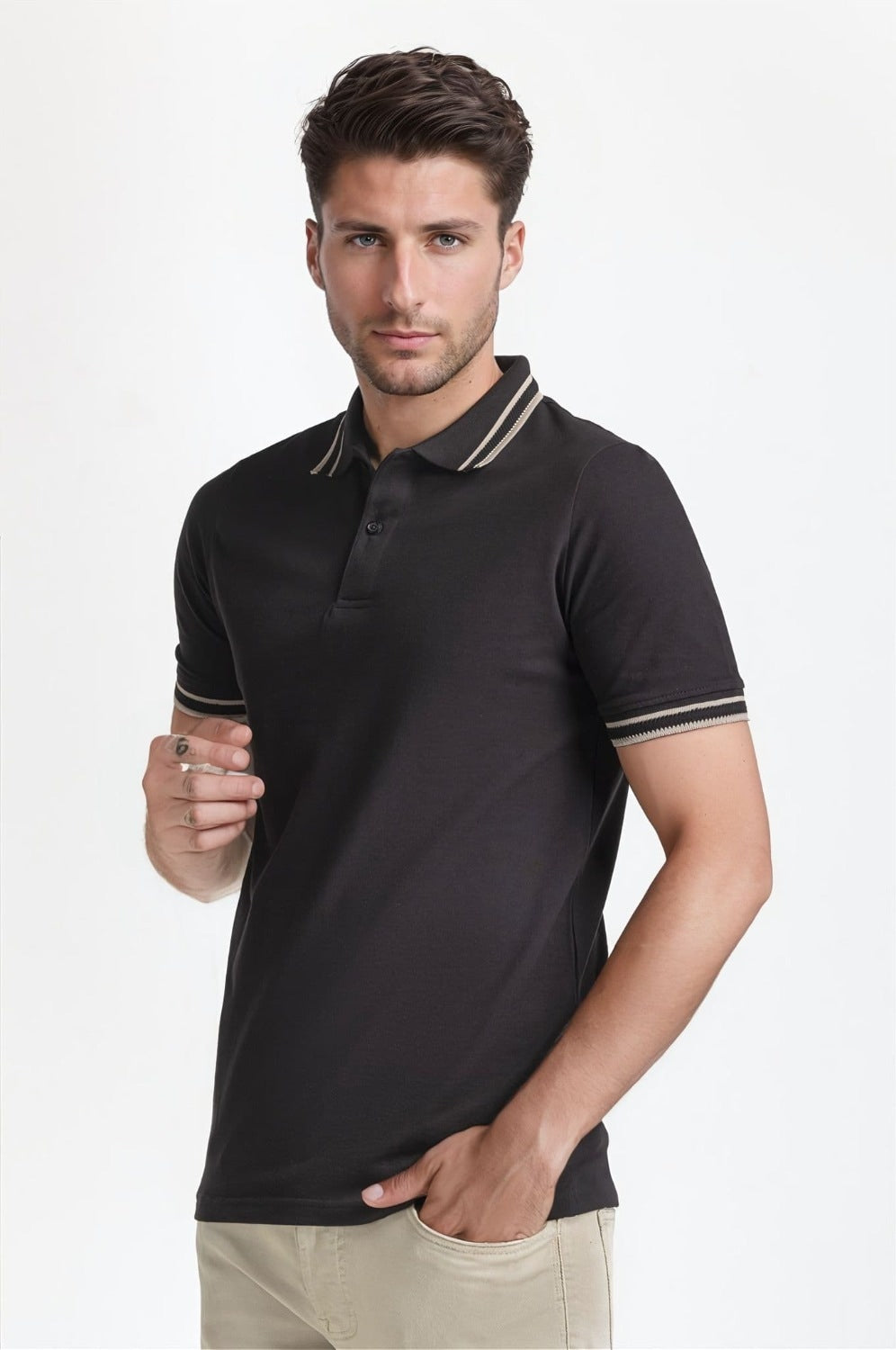 Polo Collar Shirt PS-FSHN24-207
