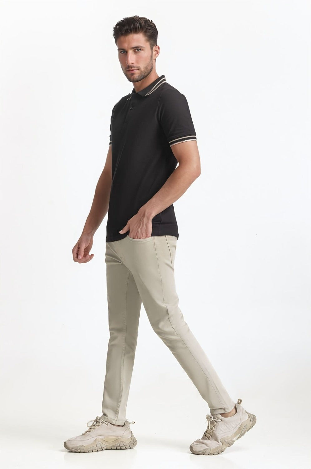 Polo Collar Shirt PS-FSHN24-207