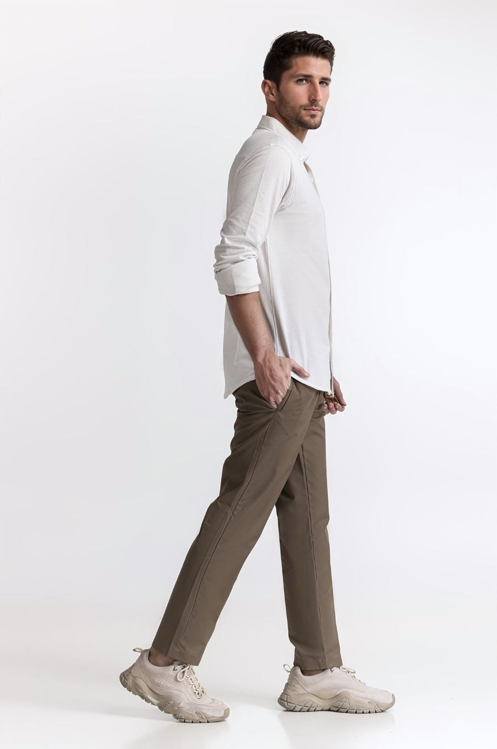 Polo Collar Shirt PS-FSHN24-247